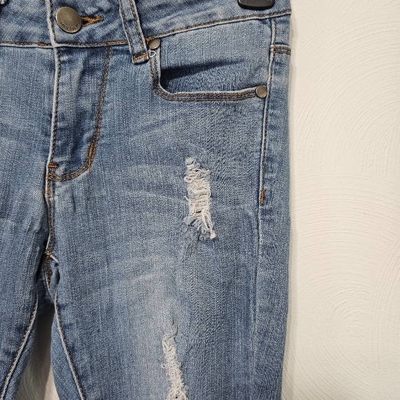 Denim 4 Us Destroyed Skinny Jeans - Picture 3 of 4